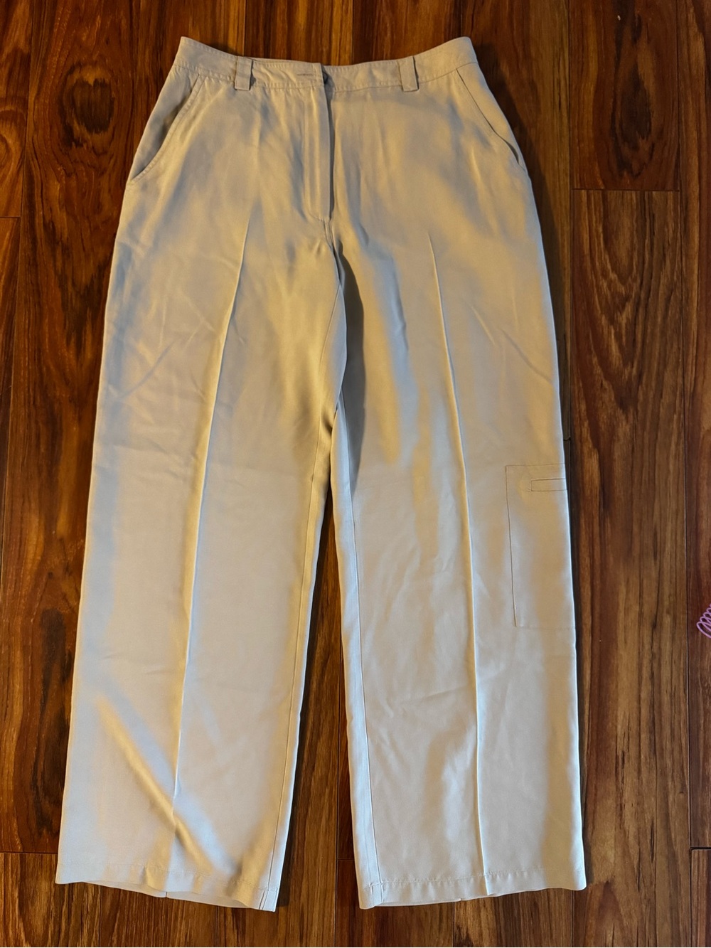 J. Jill Women's Straight-Leg Chinos in Light Tan